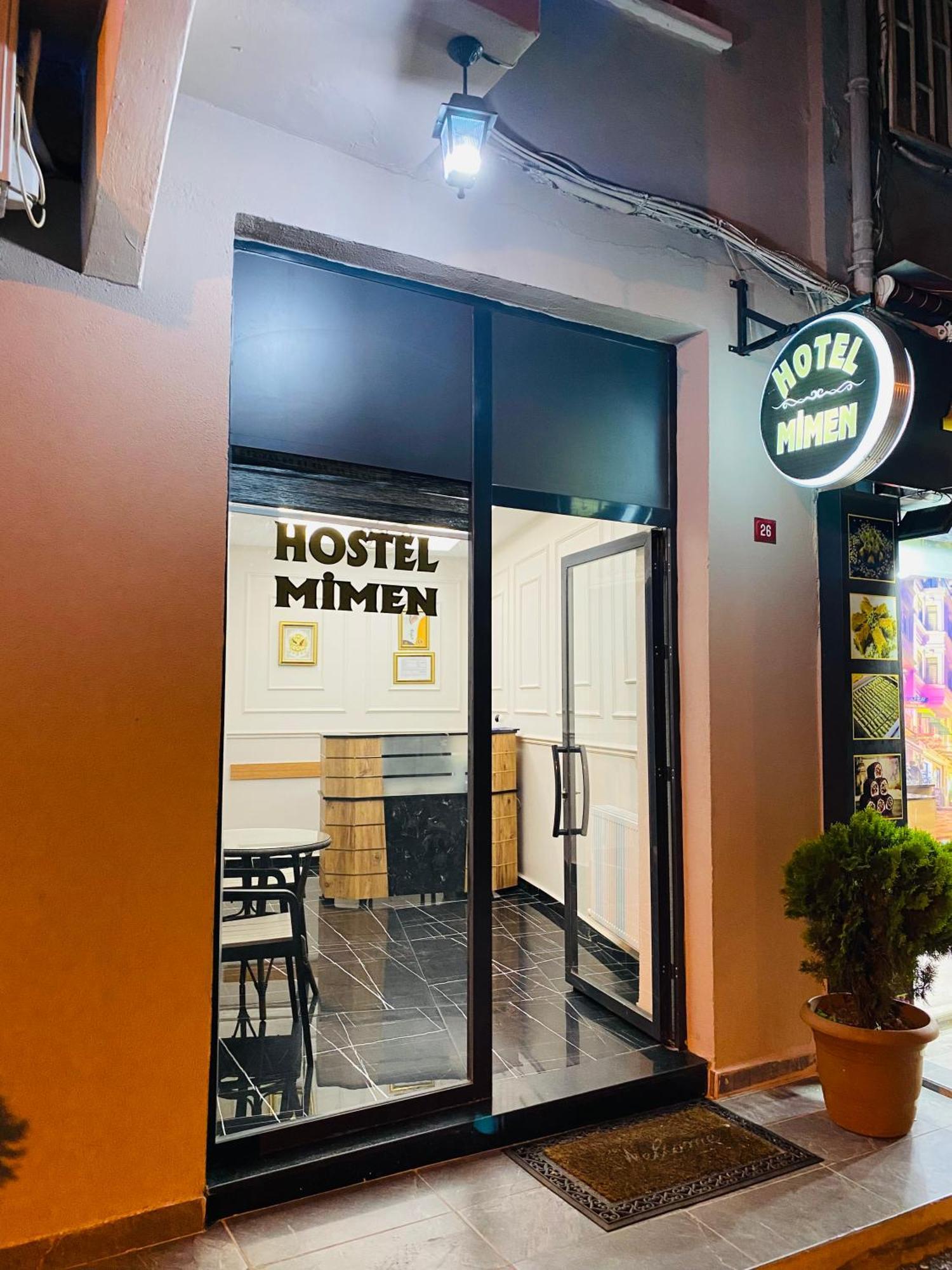 Mimen Hostel Istanbul Exterior foto